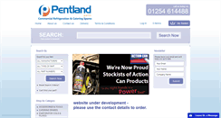 Desktop Screenshot of pentlandparts.co.uk